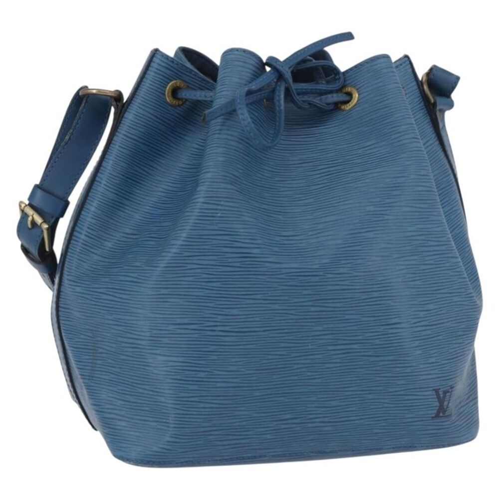 Louis Vuitton Petit Noe Epi Leather Blue Leather Shoulder Bag Bag